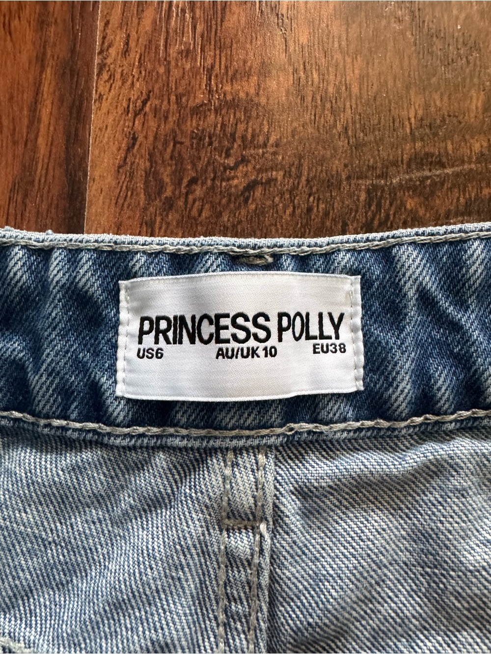 Princess Polly Tropicana Denim Shorts - Picture 2 of 4
